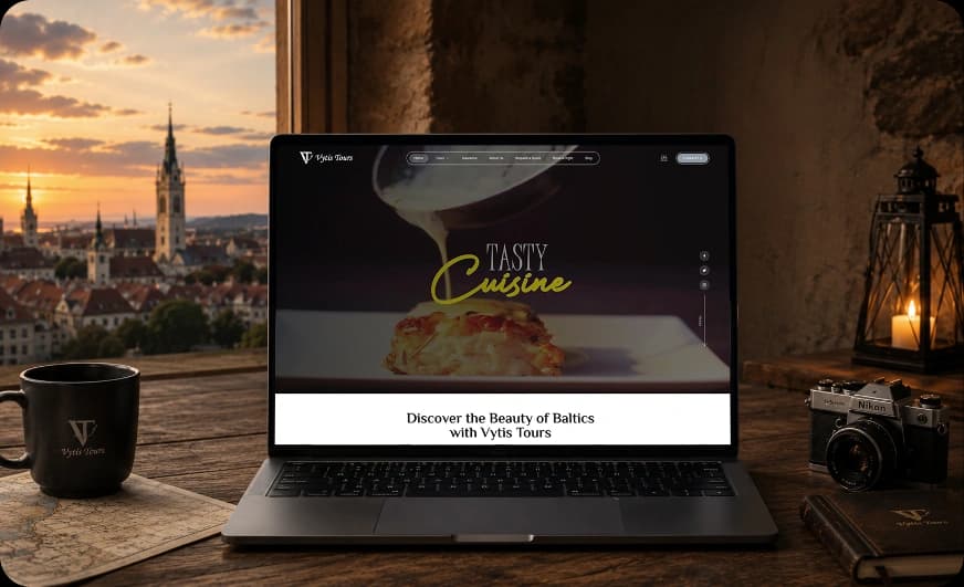 Vytis Tour travel case study showcase